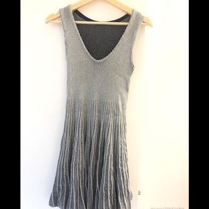 No brand knit dress shiny